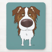 Aussies - Big Nose and Butt Mouse Pads
