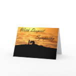 AussieTracks Sympathy Card