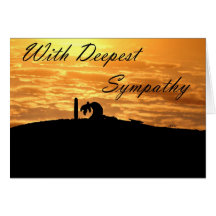 AussieTracks Sympathy Card