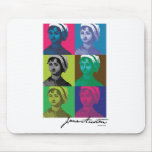 AustenPop -- Jane Austen, Warhol style Mousepad
