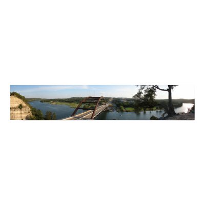 Austin - 360 Bridge Print by gabornagy