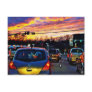 Austin Car Sunset, Austin, TX Post Card