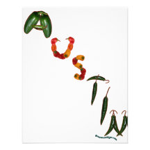 Austin Chili Peppers Personalized Announcement