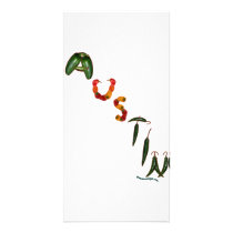 Austin Chili Peppers Custom Photo Card