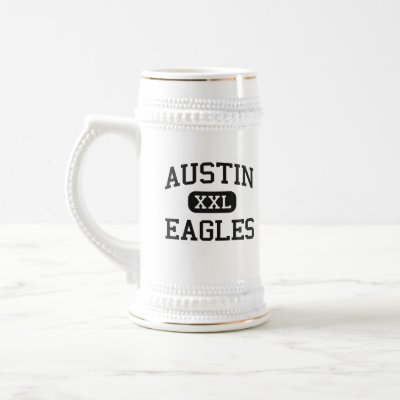 Austin - Eagles - High School - Austin Indiana Coffee Mugs by customteamsportswear
