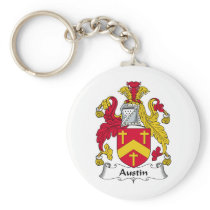 Austin Family Crest Keychain