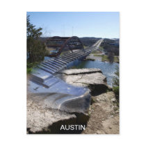 Austin Guitar Bridge Postcard