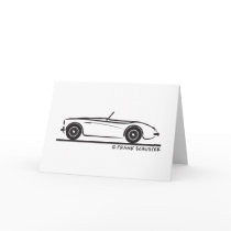 Austin Healey 100 Card