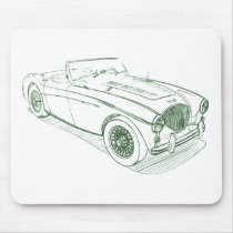Austin Healey 100 mousepads