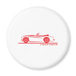 Austin Healey  3000 MK II Fridge Magnets