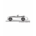 Austin Healey  3000 MK II t-shirts