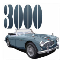 Austin Healey 3000 posters