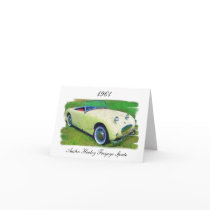 Austin Healey Frogeye Sprite, 1961 Greeting Cards
