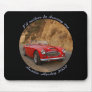 Austin Healey Red Sportscar Mousepad