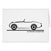 Austin Healey  Sprite Greeting Cards