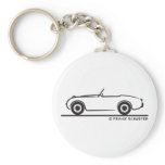 Austin Healey  Sprite Key Chains