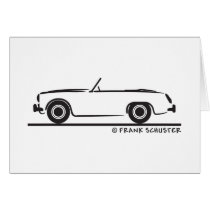 Austin Healey  Sprite MK II Greeting Card