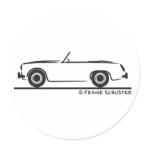 Austin Healey  Sprite MK II Stickers