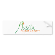 Austin Parrot Society Bumper Sticker