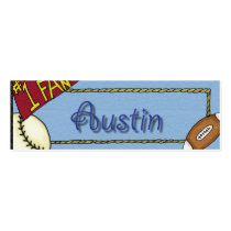 Austin Personalized Bookmark Business Card