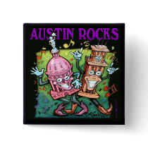 Austin Rocks Buttons