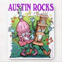 Austin Rocks Mouse Pads