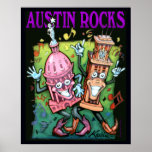 Austin Rocks Poster