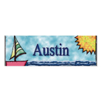 Austin Sailboat Bookmark Business Cards