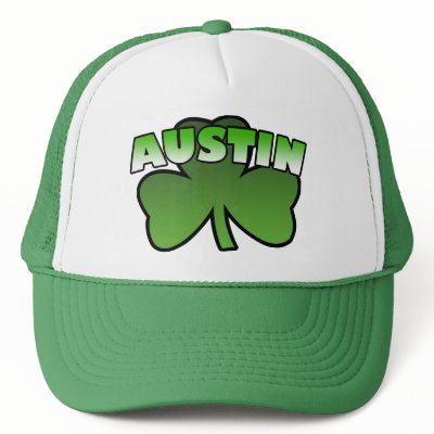 Austin Shamrock Hat by irish_shirts