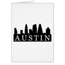 Austin Skyline Greeting Cards