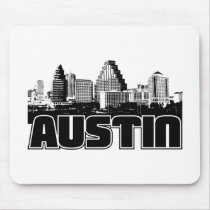 Austin Skyline Mouse Pad