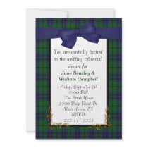 Austin Tartan Plaid Invitation