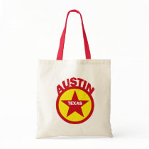 AUSTIN, TEXAS CANVAS BAG