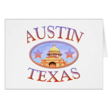 Austin Texas Greeting Card