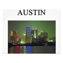 AUSTIN texas Custom Invitation