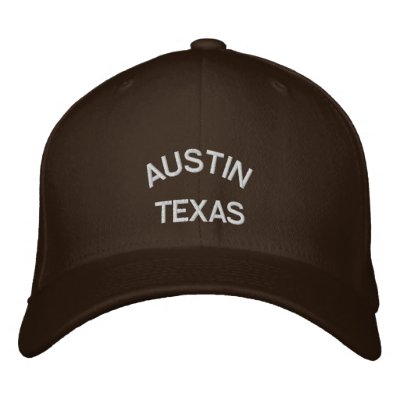 AUSTIN, TEXAS EMBROIDERED BASEBALL CAPS AUSTIN, TEXAS EMBROIDERED BASEBALL CAPS