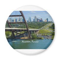 Austin, Texas Refrigerator Magnets