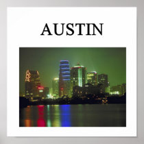 austin texas posters