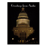 austin texas state capitol building postcards