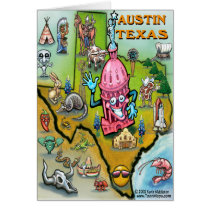 Austin TX Greeting Card