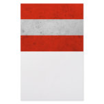 Austra Grunge Flag Stationery Design