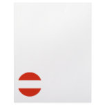 Austra Round Flag Letterhead Design