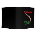 Austrailian For Gun 3 Ring Binder