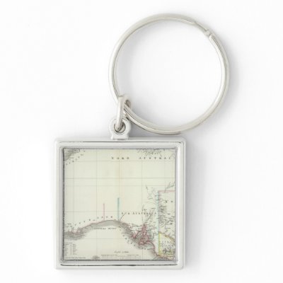 Austral-Continent Key Chains by davidrumsey