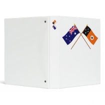 Australia and Northern Territory Crossed Flags binders