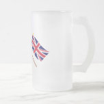 Australia and United Kingdom Crossed Flags Coffee Mug