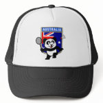 This cute panda loves to play badminton! Panda holds a badminton raquet and is ready to hit the shuttle! A cute design for Australian badminton players or anyone that supports the Australian badminton team!