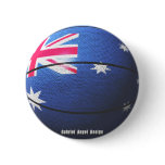 Australia Basketball Pinback Buttons