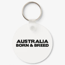 Australia-Born & Breed keychains