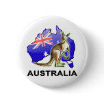 Australia Pinback Button